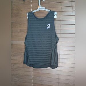 Peloton Black Mesh Women's Running Tank Top No Size (See Measurements)